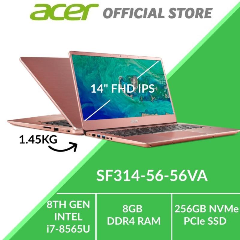 Acer Swift 3 SF314-56-56VA Thin and Light Laptop (Pink) - Intel i5-8265U Processor