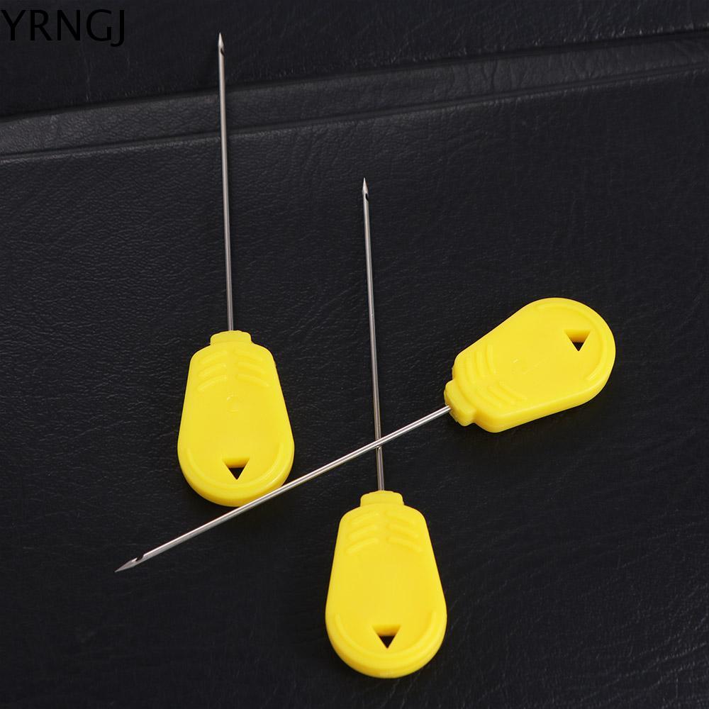 YRNGJ 3pcs Khoan móc Bộ dụng cụ câu cá chép Mồi Luồn dây Ghim mồi boilie Bộ kim khoan boillie Bộ dụng cụ Mồi Câu Cá Bộ tay cầm Bộ kim Mồi Câu Cá chép Mồi Câu Cá