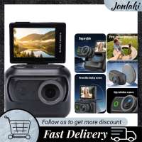 Jonlaki Yunseity Flip Screen Action Camera 4K Magnetic Detachable Camera Wireless Magnetic Action Detachable with 2in 48MP 4K Video for Vlogging Cycling (สีดำ)
