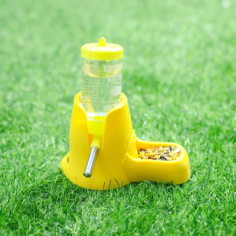 [HUSTOM] COD Hamster chai nước động vật nhỏ phụ kiện tự động cho ăn thiết bị thực phẩm container Pet uống chai - 8