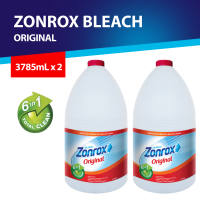Zonrox Bleach Original 1 Gallon (3785 mL) Set of 2