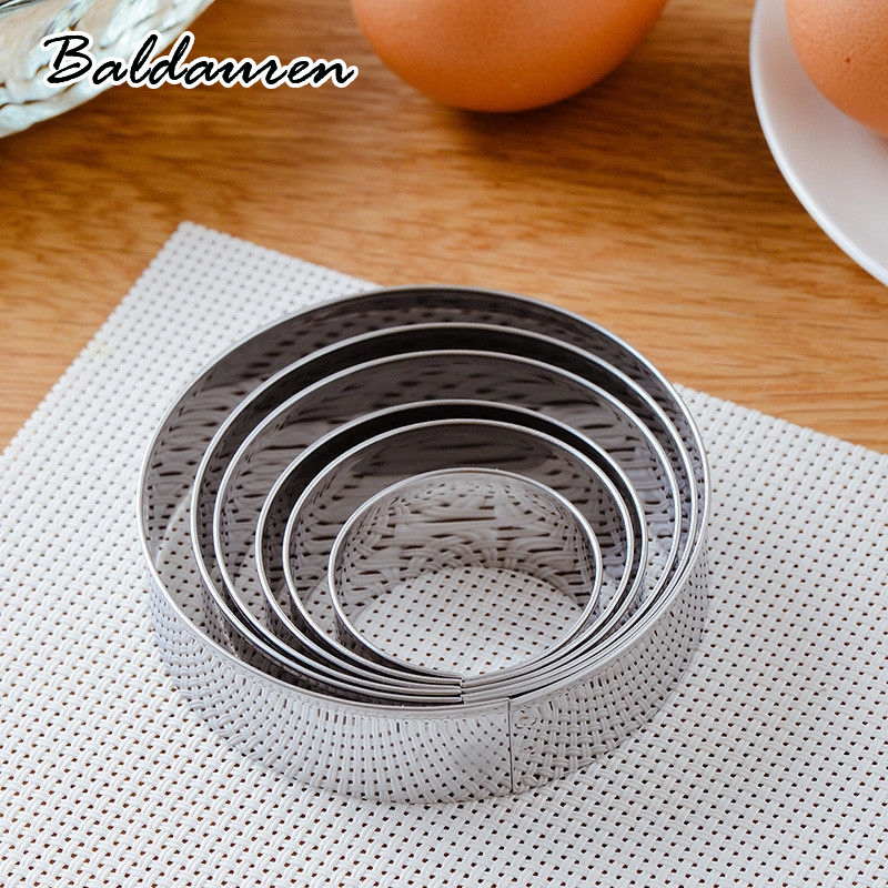 BALDAUREN ชุด5ม้วนสำหรับพาสต้าอบคุณภาพสูงทำจากเหล็กไม่มีหลังคา ราคา 26 บาท*ส่งฟรี