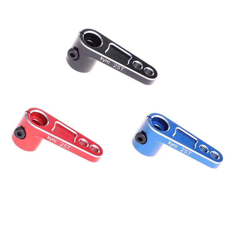 Jcika Bộ phận còi tay lái servo 25t Hợp kim nhôm cho bánh xích RC Traxxas servo mô-men xoắn lớn