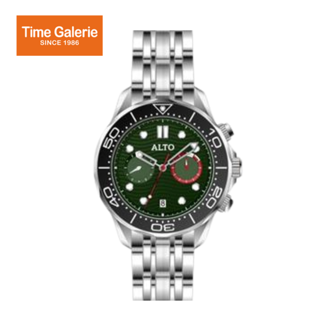 Alto ALT-DI01-SL-GN Men watch Harga 277 Ringgit*Penghantaran Percuma