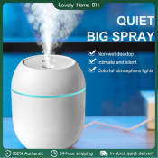 3-in-1 Ultrasonic Humidifier & Essential Oil Diffuser - USB