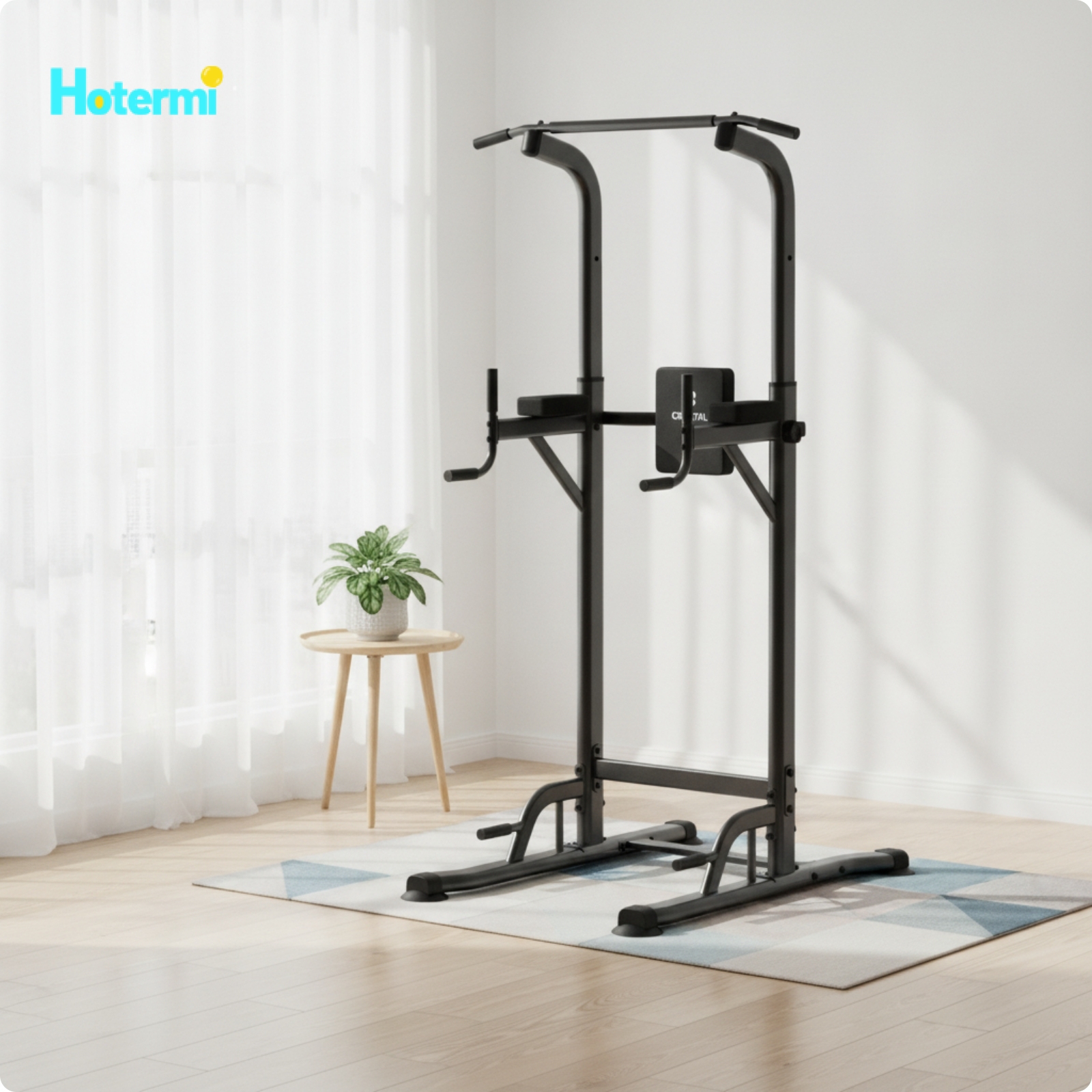 footful Height Adjustable Power Station with Press Station Padded Pull-up Bar with Press Station Stable Power Station Sturdy for Garage ราคา 15,393 บาท*ส่งฟรี