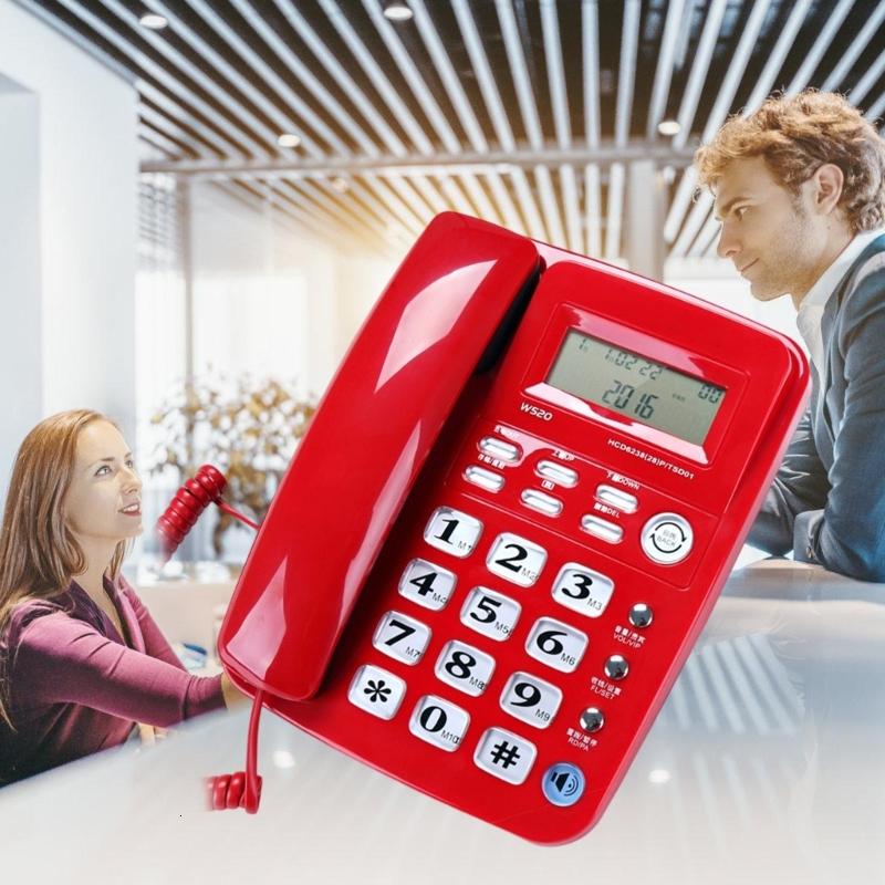 Traditional Corded Phone With Large Button Clear Caller And Speakerphone For Elderly Friendly Use ราคา 704 บาท*ส่งฟรี