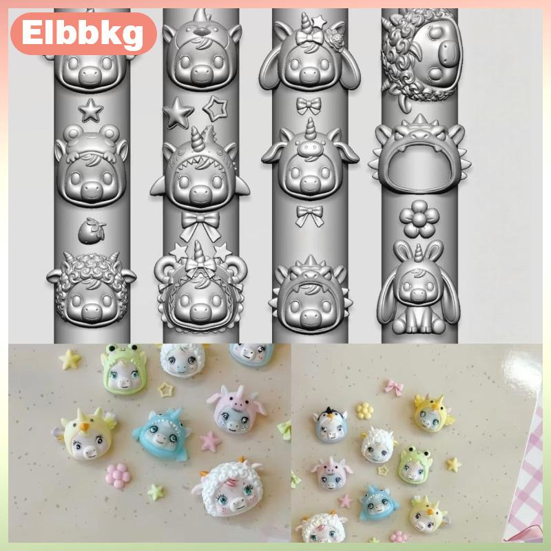 Elbbkg แม่พิมพ์เล็บซิลิโคน3D 1 6ชิ้นลายดอกไม้แบบย้อนยุคใช้ซ้ำได้ทำจากเถาจีนทำจากไม้เถาโปร่งใสสำหรับทำเล็บมือแบบทำมือ ราคา 32 บาท*ส่งฟรี