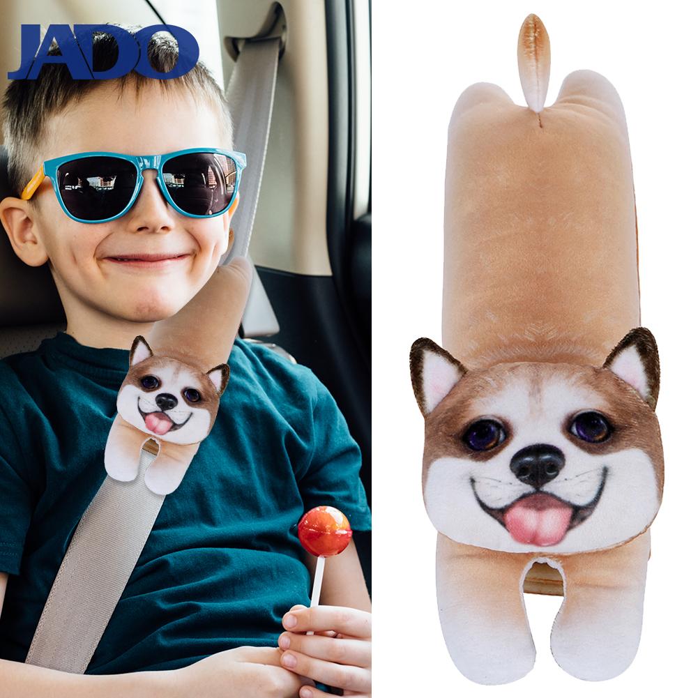 3D Cartoon Animal Car Seat Belt Cover Plush Seatbelt Shoulder Pad Cushion