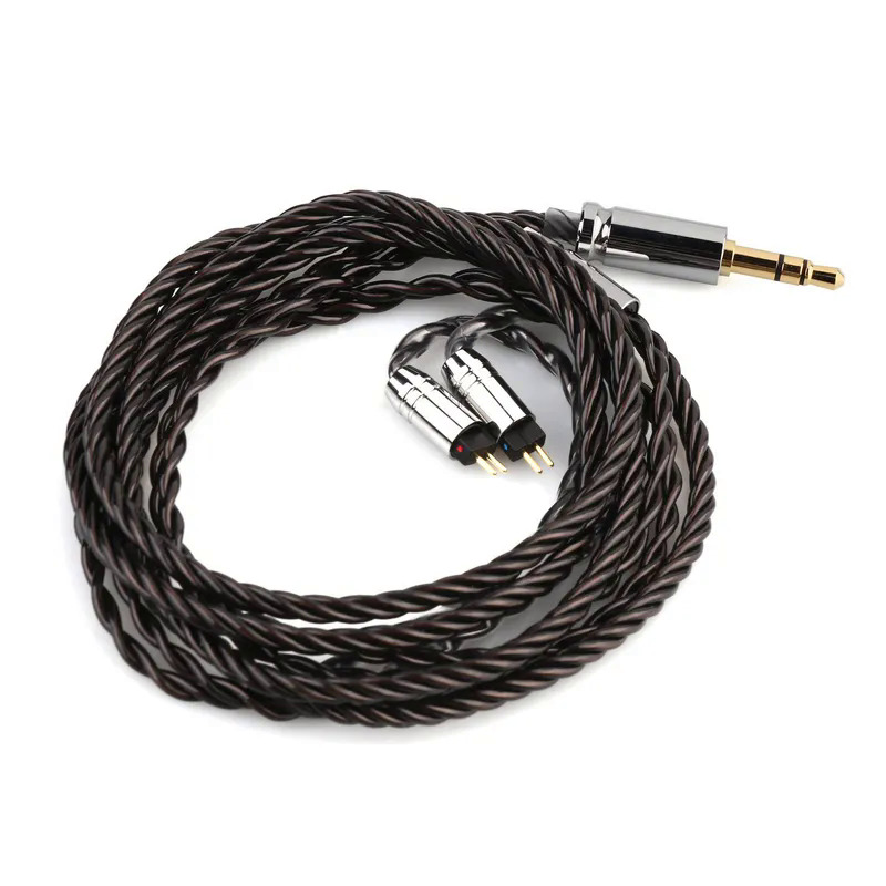 Tripowin Mirage 4 lõi Hifi IEM cáp 30AWG OCC thay thế cáp 12 dây mỗi lõi cho trong tai Màn hình audiophile6.6