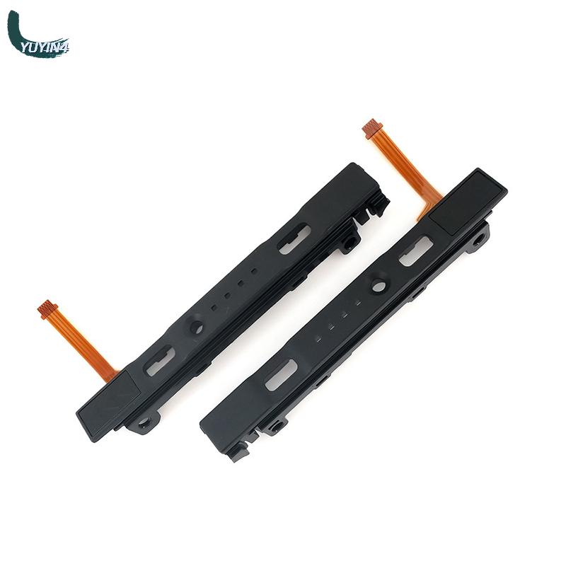 YUYIN4 Thay thế một phần bên phải và bên trái trượt đường sắt với cáp Flex cho Nintendo chuyển đổi giao diện điều khiển joycon NS phụ kiện