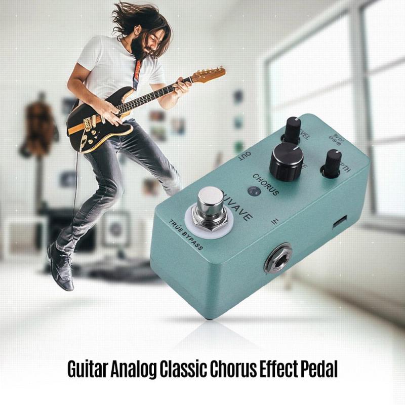 SENT Guitar Analog Classic Chorus Effect Pedal True Bypass Full Metal Shell
