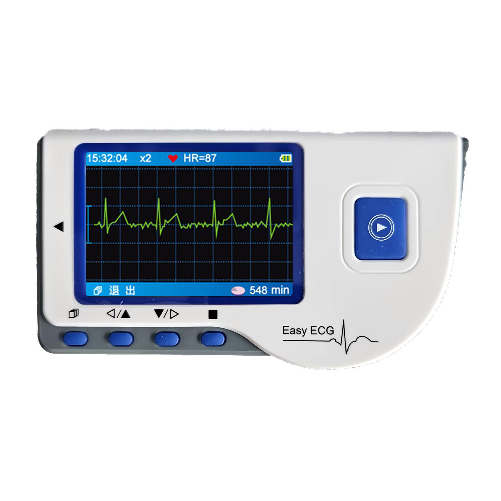 Heal Force Pc-180b0 Portable Monitor Lcd Heart Rate Monitor Handheld Lcd Heart Rate Device With Data Usb Handheld Lcd Heart Portable Monitor Handheld Heal Rate Device With Data Usb Cable Bo ราคา 5,094 บาท*ส่งฟรี