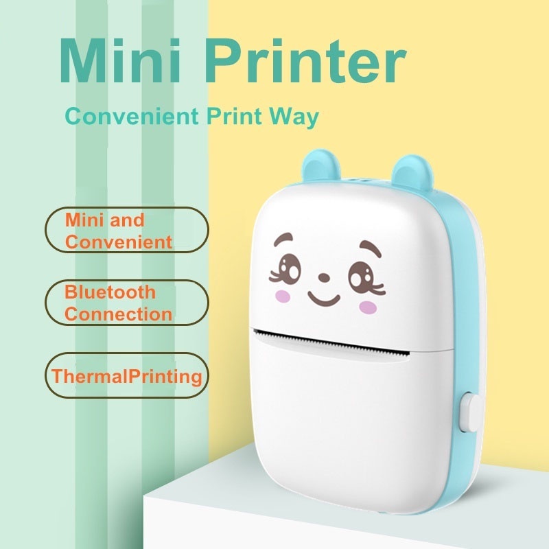 Máy in nhiệt Máy in cầm tay Máy in Bluetooth Sinh viên học máy in nhãn