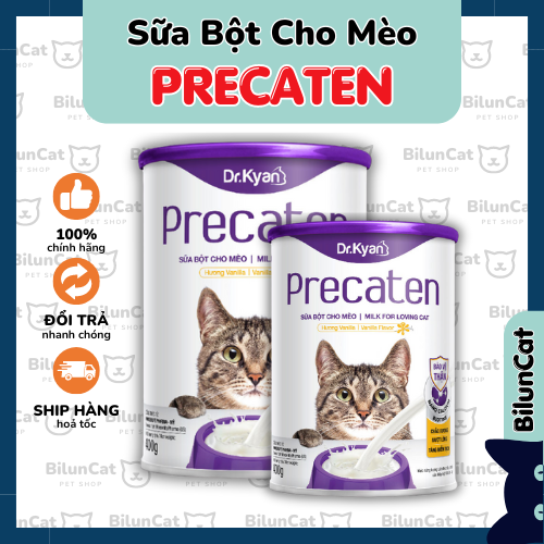 Sữa bột cho mèo Dr.Kyan PRECATEN bổ sung canxi vitamin dinh dưỡng chất lượng thơm ngon