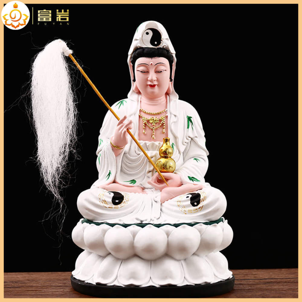 [Hoàn hảo]  Tượng thần nhân Từ Hàng đạo phụng gia dùng đồ từ hàng tiên cô chân nhân phổ độ thiên tôn đại sĩ đạo giáo nữ chân 12 tấc Tượng Đạo giáo Tượng Phật nghi lễ