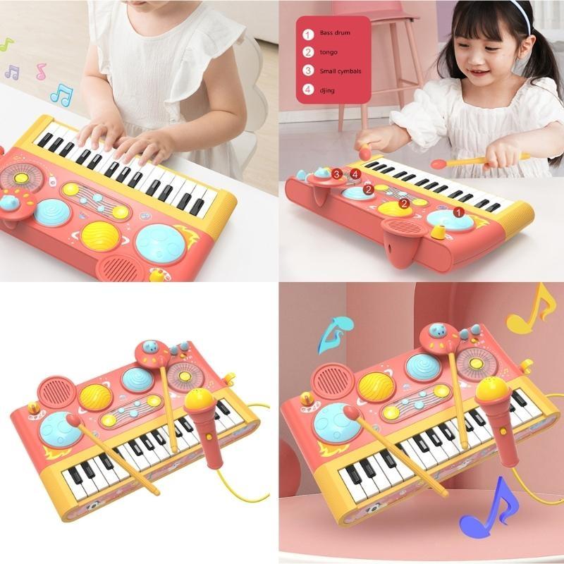 Đàn Piano cho trẻ em Đồ chơi đồ chơi nhạc cụ khám phá & nhiều hơn nữa ghi Đồ chơi đàn Piano cho bé trai và bé gái chơi giáo dục dễ thương cụ