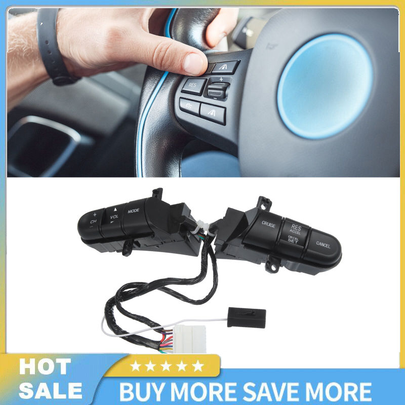 Bánh Lái công tắc điều khiển tốc độ không đổi nút điều khiển 36770-sna-a12 Tương thích cho Civic 2006-2008