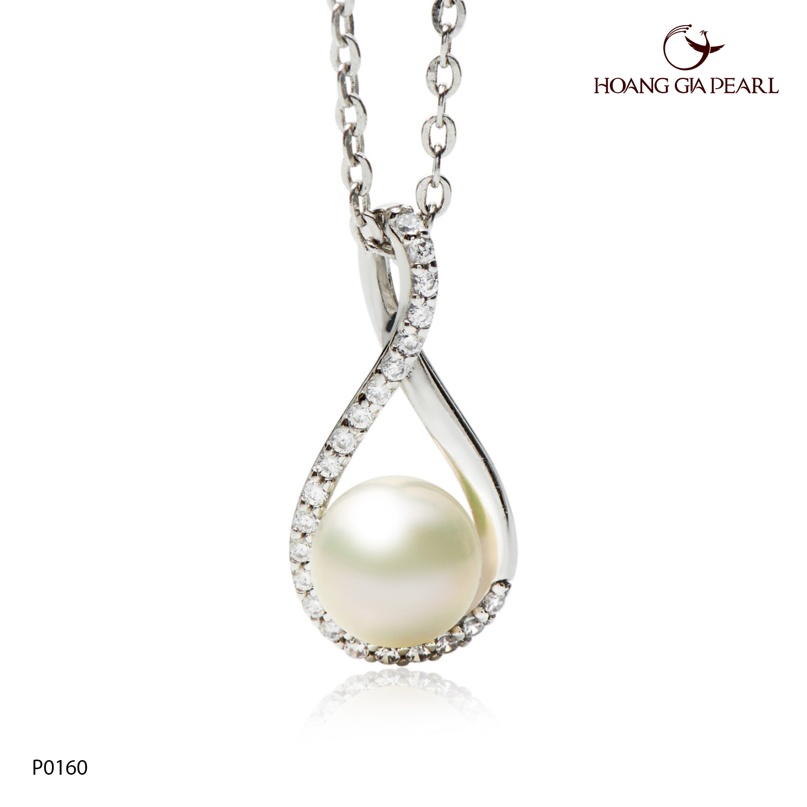 Dây chuyền ngọc trai P0160 Hoàng Gia Pearl