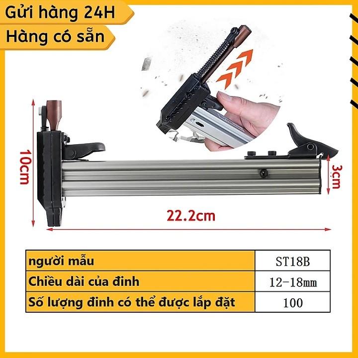 Dụng cụ đóng đinh ST18B, búa đóng đinh , Pop-up tự động, tiện lợi và nhanh chóng,súng bắn đinh bê tông ST18/ST18B