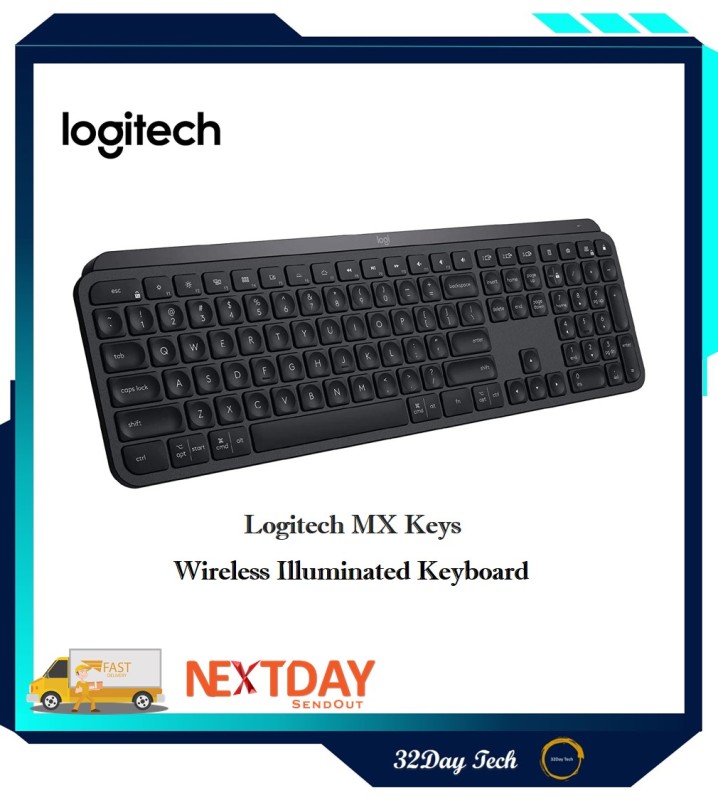 Logitech MX Keys Wireless Illuminated Keyboard Singapore