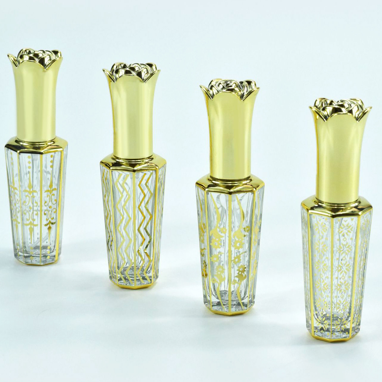 Bronzed chai nước hoa phun nước hoa chai rỗng chai nước hoa chai rỗng S của nước hoa chia chai
