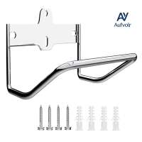 Stainless Steel Wall Mount Garden Hose Holder Stand Hose Hanger Storage Rack