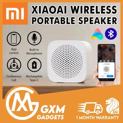 Xiaomi Xiaoai Portable Wireless Speaker Stereo Sound Bluetooth 5.0 Speaker with Microphone Handsfree Call (Type-C)