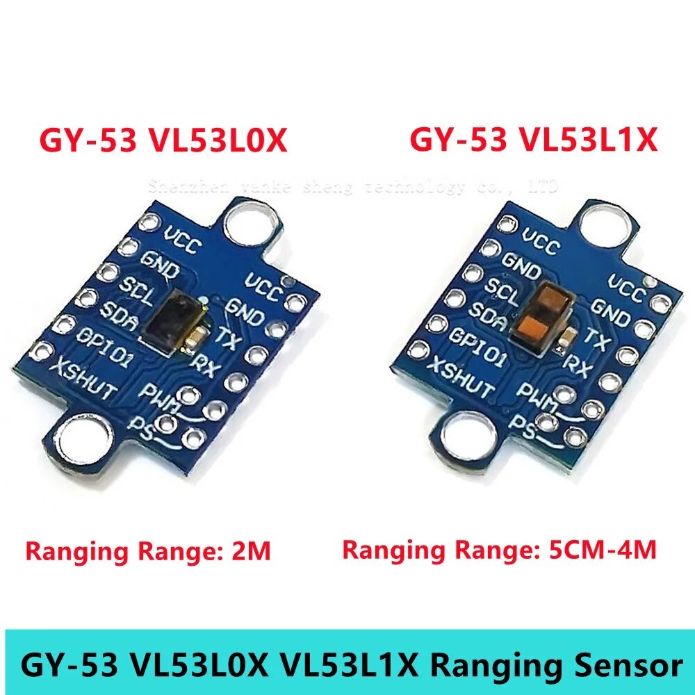 【Exclusive Discount】 Gy-53 Vl53l0x Vl53l1x Sensor Module Tof Time-Of-Flight Variable Distance Sensor