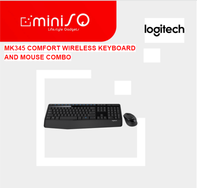 MK345 COMFORT WIRELESS KEYBOARD AND MOUSE COMBO Singapore