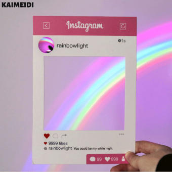 Kaimeidi đèn ban đêm vỏ máy chiếu tia cầu vồng Máy làm đầy màu sắc lãng mạn giấc mơ bầu trời đầy sao cạnh giường ngủ