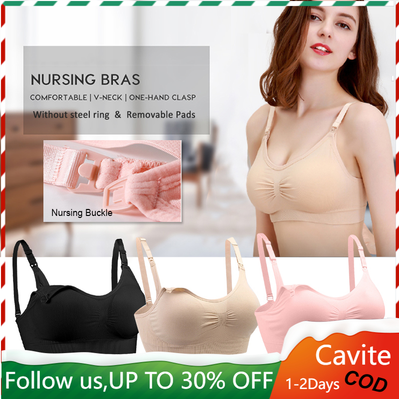 Maternity Women Mum Nursing Bra(Cotton+Spandex+Nylon)No steel ring Nursing  Breastfeeding Bras Bra Cup 34-42C 