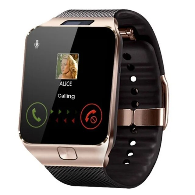 High-quality Tech-savvy Smart Clock Support Tf Sim Camera Men Women Sport Bluetooth Wristwatch For Phone