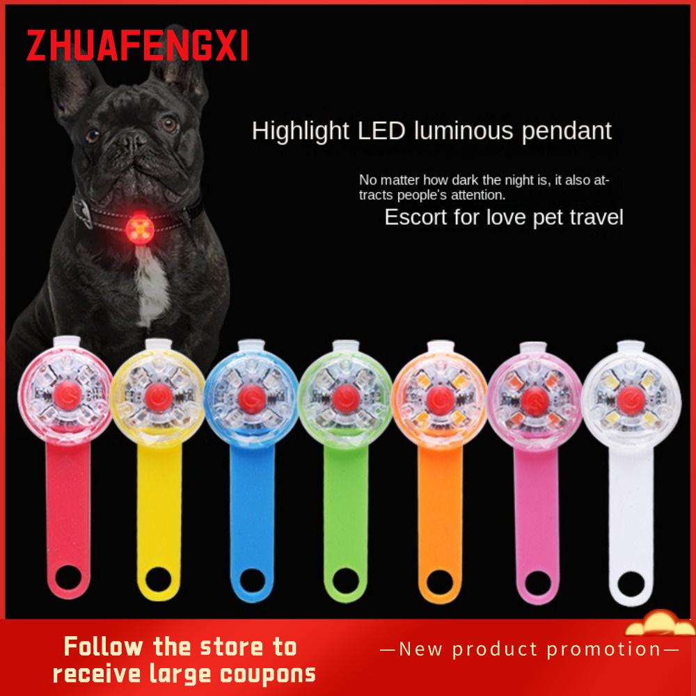Zhuafengxi sạc USB LED Mặt dây chuyền phụ kiện cho thú cưng thú cưng phát