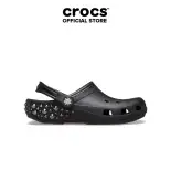 Giày Clog Unisex Crocs Classic Studded - Black - 211596-001