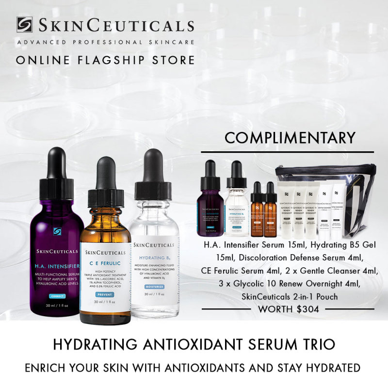 Buy Skinceuticals Hydrating Antioxidant Serum Trio Singapore