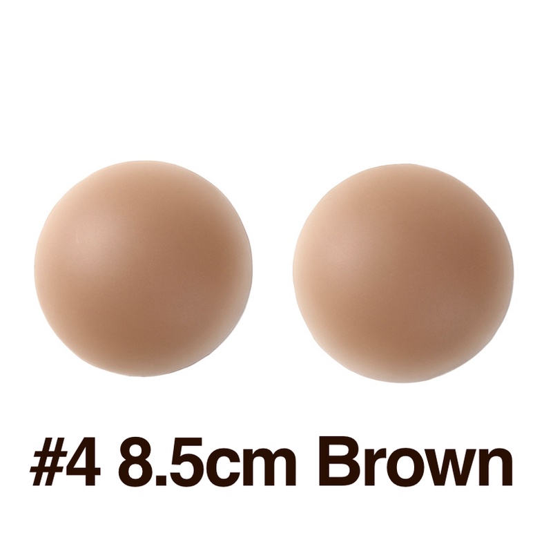 Adhesive Silicone DOOD Nipple Pad Pasties Cover Skin Adhesive Gel 6.5cm8.5cm Pink Cream Beige