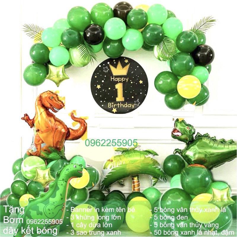 Sét bóng khủng long y hình