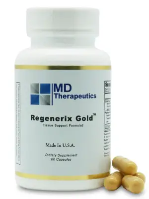 Regenerix Gold 60's Capsules - [2 bottles] [Made in USA] *Effectively Reduces Joint Inflammation*Recogen*CH Alpha*Viartril-S*