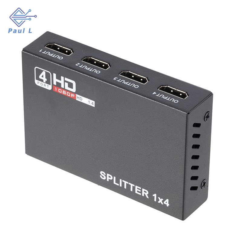 1x4 bộ chia tín hiệu hdmi bộ chia tín hiệu 1 trong 4 ra hdmi 1.4 hiển thị bộ khuếch đại