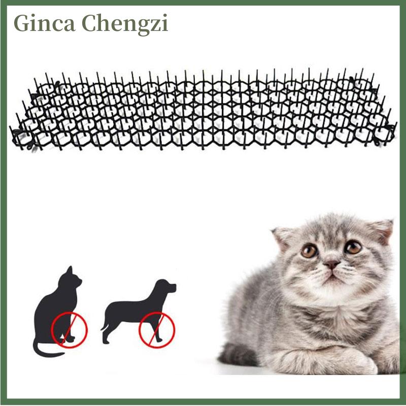 Ginca 1 cái 13cm x 49cm vườn prickle Strip DIG Stop Cat Repellent ngăn chặn mat