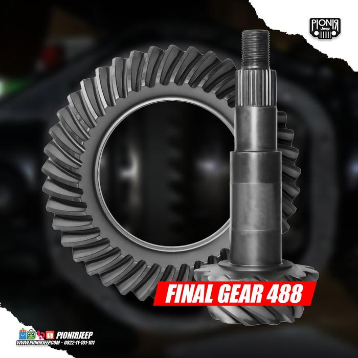 FINAL GEAR YUKON RING&PINION JEEP JK 488 RUBICON SERIES DEPAN BELAKANG-Megavia Store Harga 11,220,000 rupiah*Gratis Ongkir