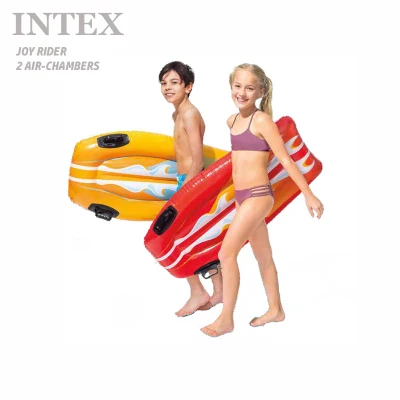 INTEX JOY RIDER*Kids Swimming Pool Floating*SURF BEACH TOY*2-color option to choose*INTEX HAND PUMP OPTION TO CHOOSE