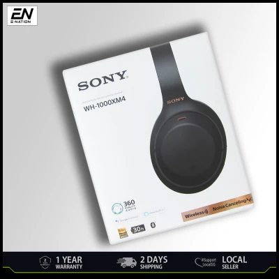 (Ready Stock Ship Out In 24Hours) Sony WH-1000XM4 Wireless Noise Cancelling Headphone with microphone WH1000XM4