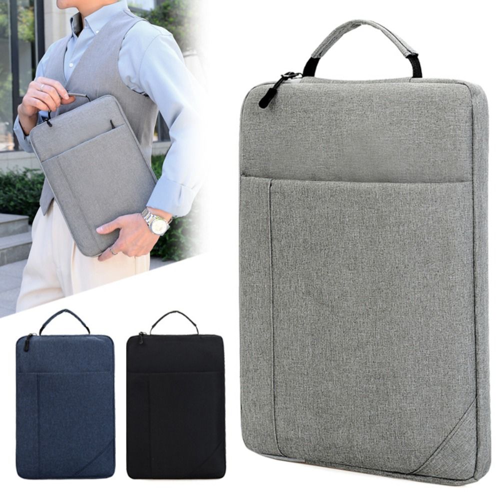 RUUEY Simple Practical Tablet PC Bags Meeting Data Storage Handbag Carry