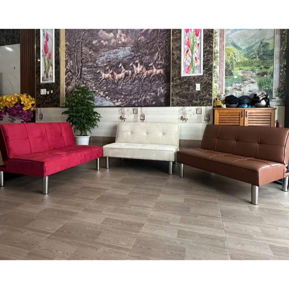 Giá tai xưởng- Sofa Giường 1m2 4 Chân Inox – Nhỏ Gọn, Bền Đẹp, Lý Tưởng Cho Chung Cư Mini