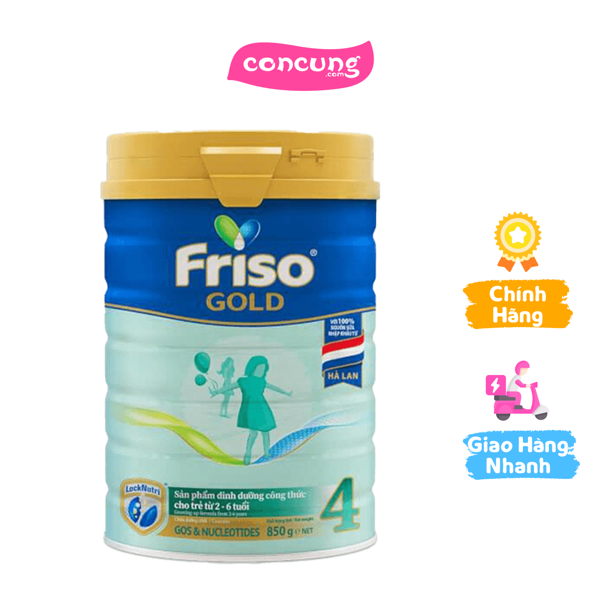 Friso Gold 4 2 - 6 tuổi (850gr)