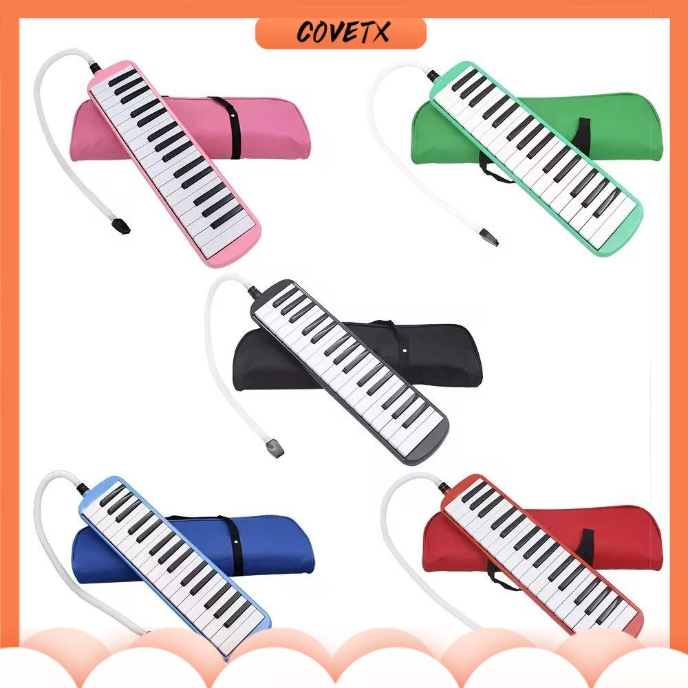 COVETX 32 Phím Melodica Ống ngậm Kiểu bàn phím Piano Nội tạng Miệng Có túi đựng Nhạc cụ Kèn harmonica