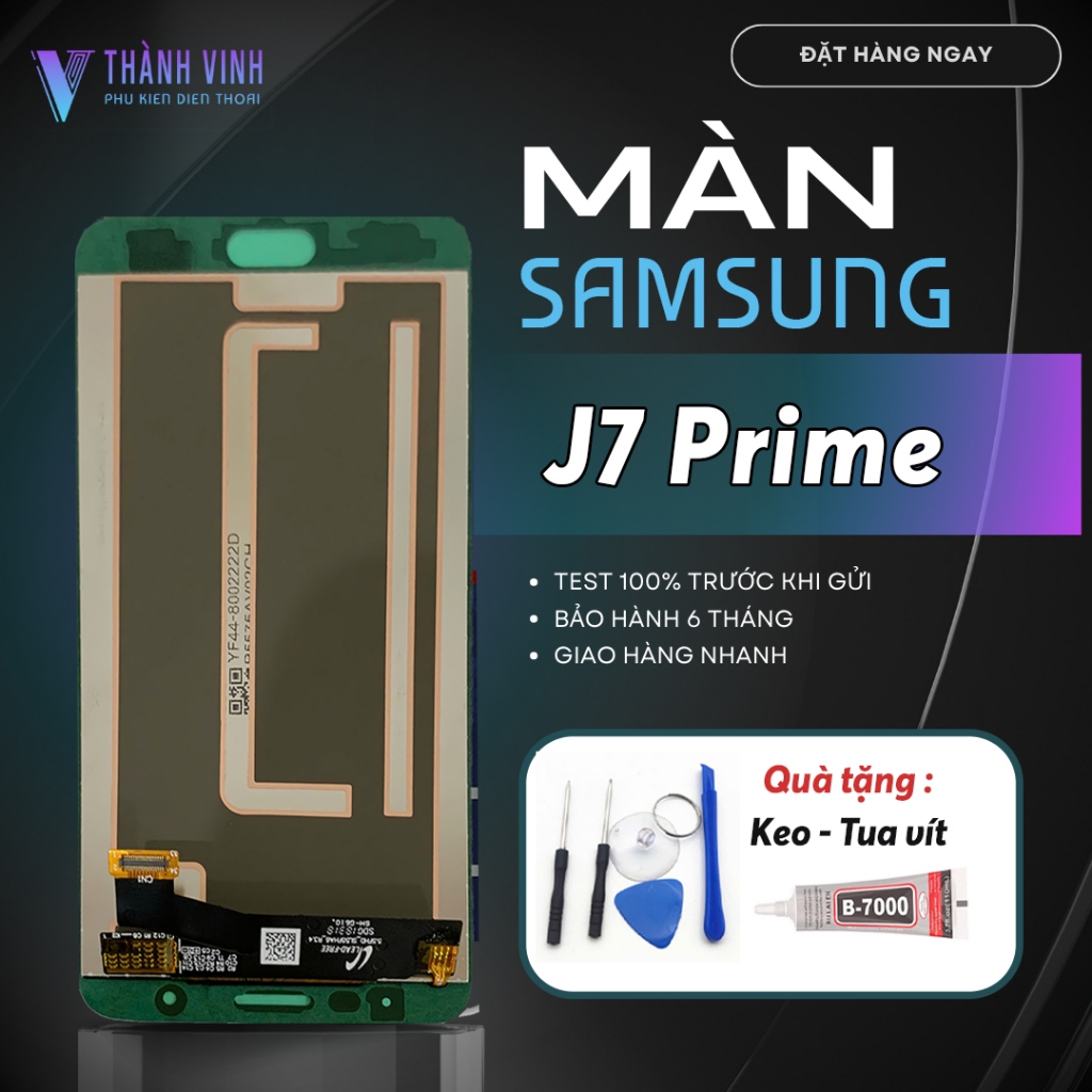 Samsung J7 Prime Phone Screen - High Quality, Comes with Specialized Adhesive & Repair Kit
