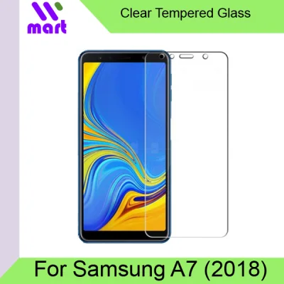 Tempered Glass Screen Protector (Clear) For Samsung Galaxy A7 2018